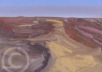 Available_Paintings_A_Sandy_Highway_by_Chris_Mcloughlin-Small works Project